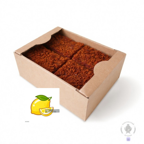 №3 Пряник 1кг с фруктовой начинкой Лимон в Новом Уренгое