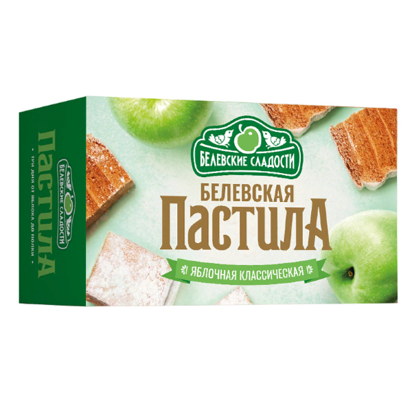 №2 Пастила  200г диетическая КЛАССИКА, НОВЫЙ ФОРМАТ (4 шт по 50гр)   в Новом Уренгое